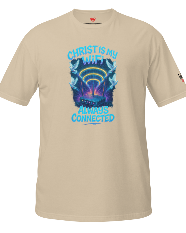 Christ Is My WiFi — Always Connected T-Shirt